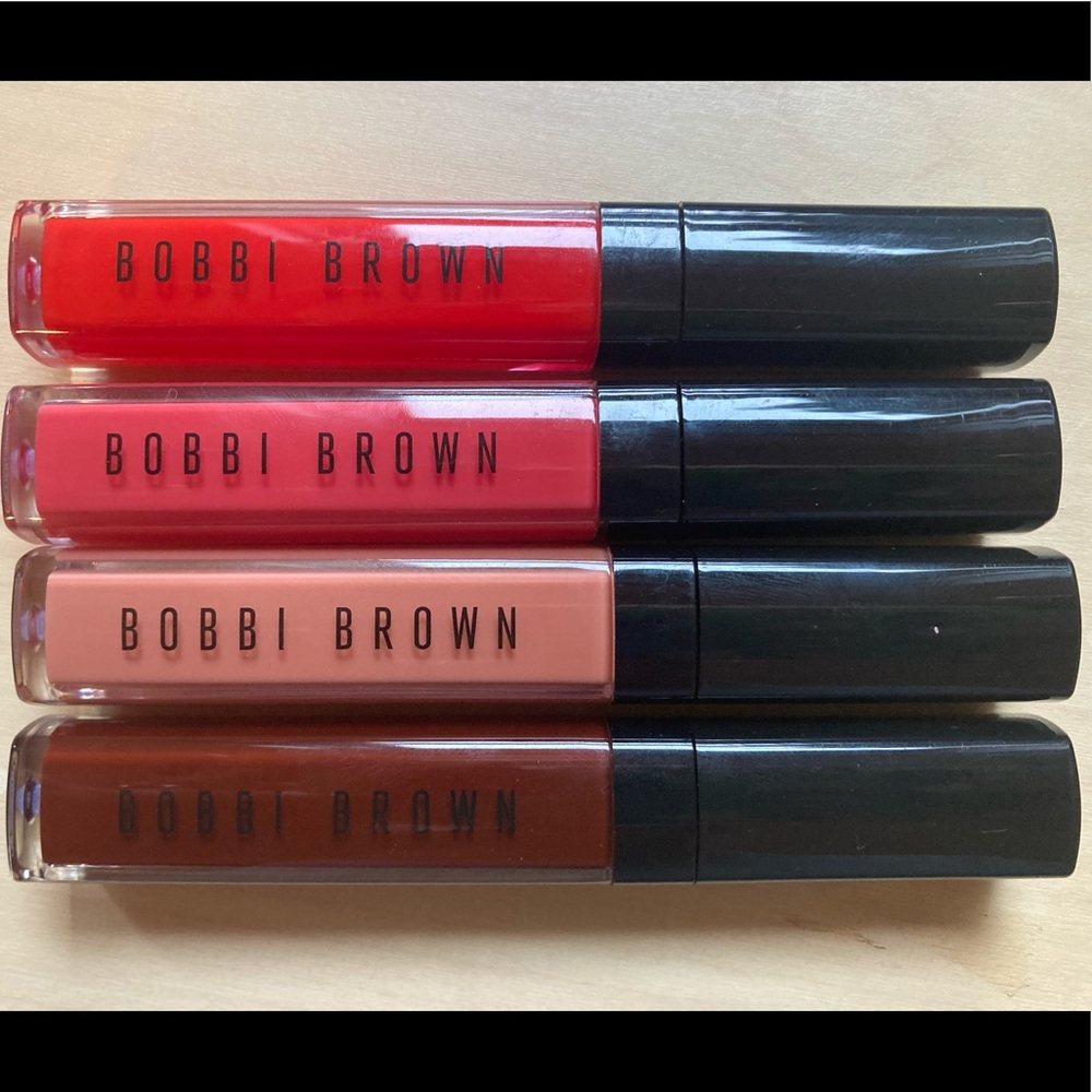 4 New Full Size Bobbi Brown Lipgloss